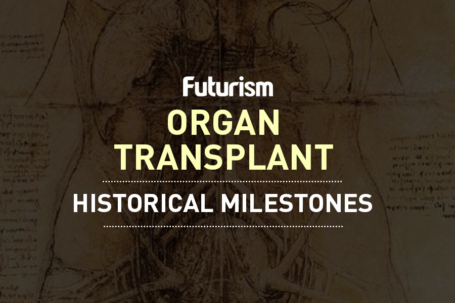 An Exponential Timeline of Organ Transplants