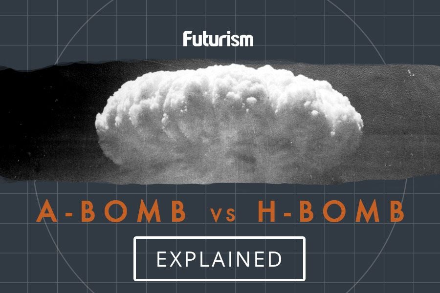 The Difference Between a Hydrogen Bomb and an Atom Bomb