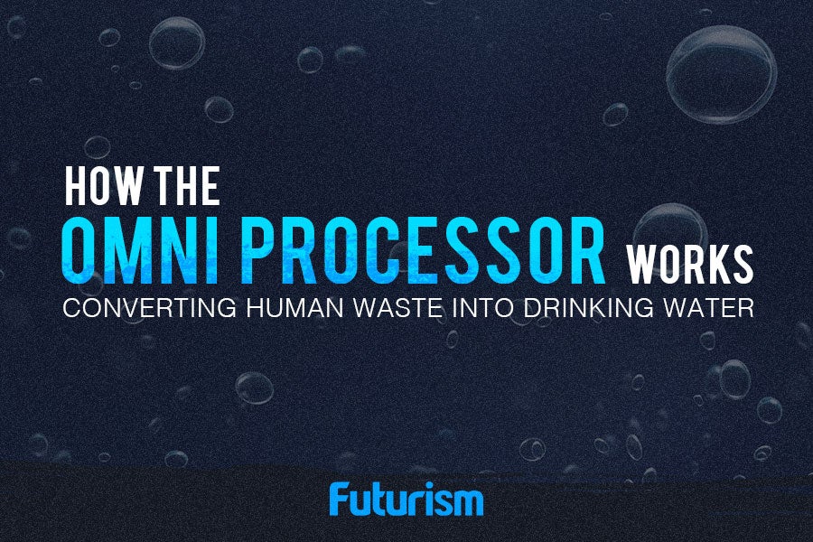 Turning Waste Into Water: How The Omni Processor Works