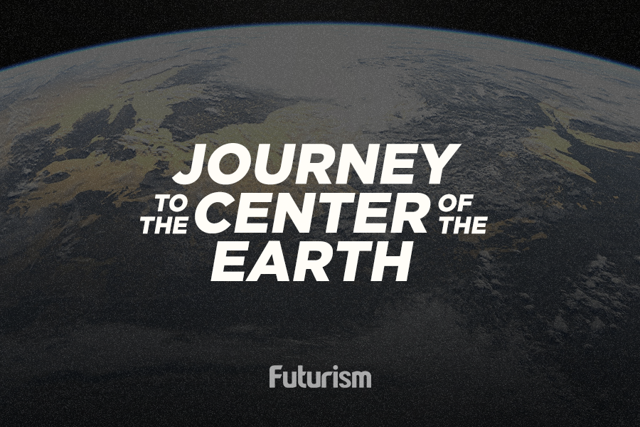 Journey To The Center Of The Earth [Infographic]