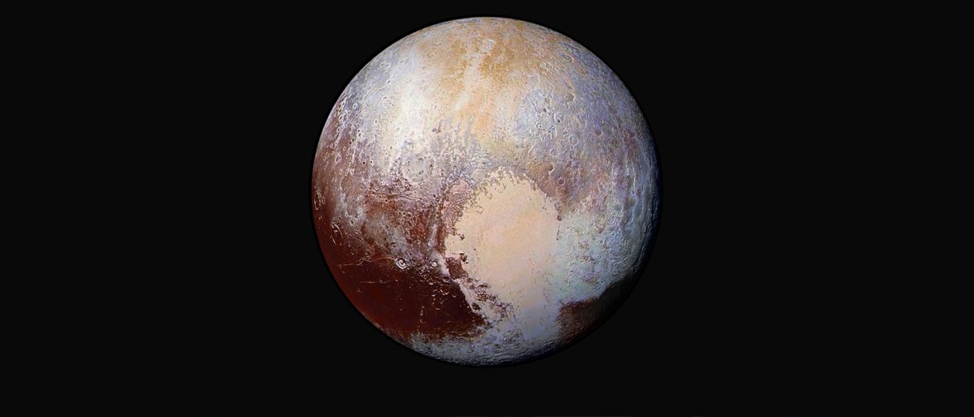 pluto pluto's heart pluto's ice