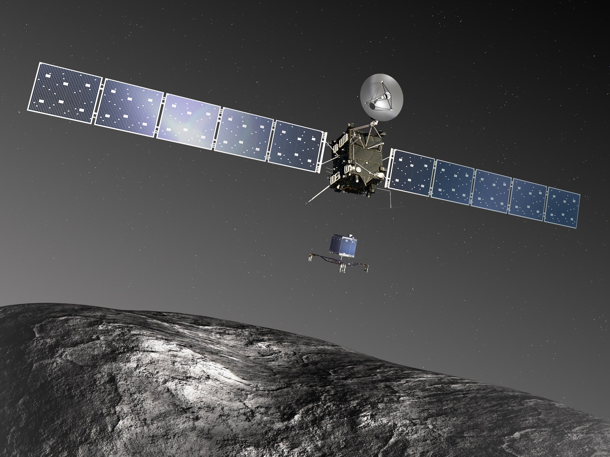 rosetta 67p rosetta crash