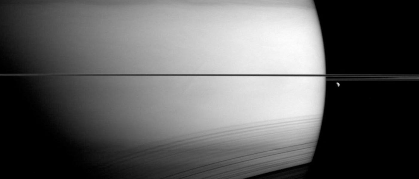 dione water on dione saturn