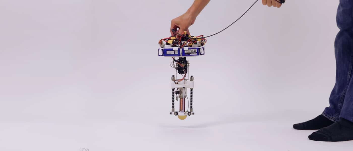 robot hopping robot locomotion control