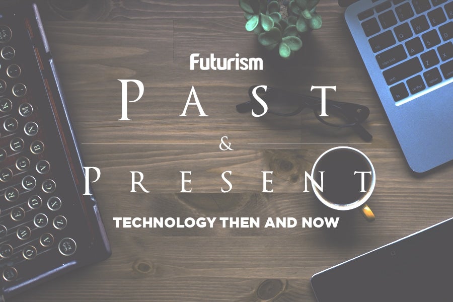 Past and Present Technology Then and Now [INFOGRAPHIC]