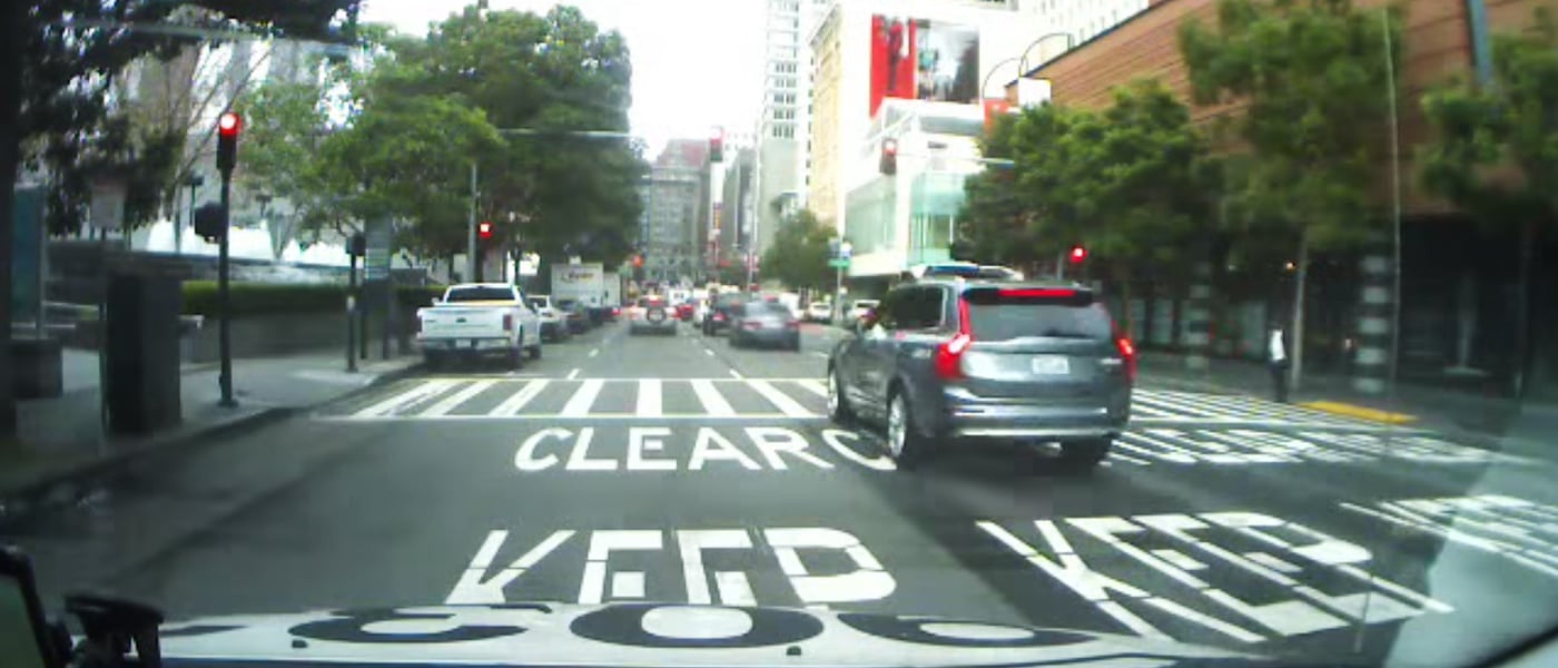 uber volvo xc90 self-driving cars san francisco uber trial run
