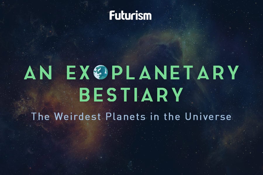 An Exoplanetary Bestiary: The Weirdest Planets in the Universe [INFOGRAPHIC]
