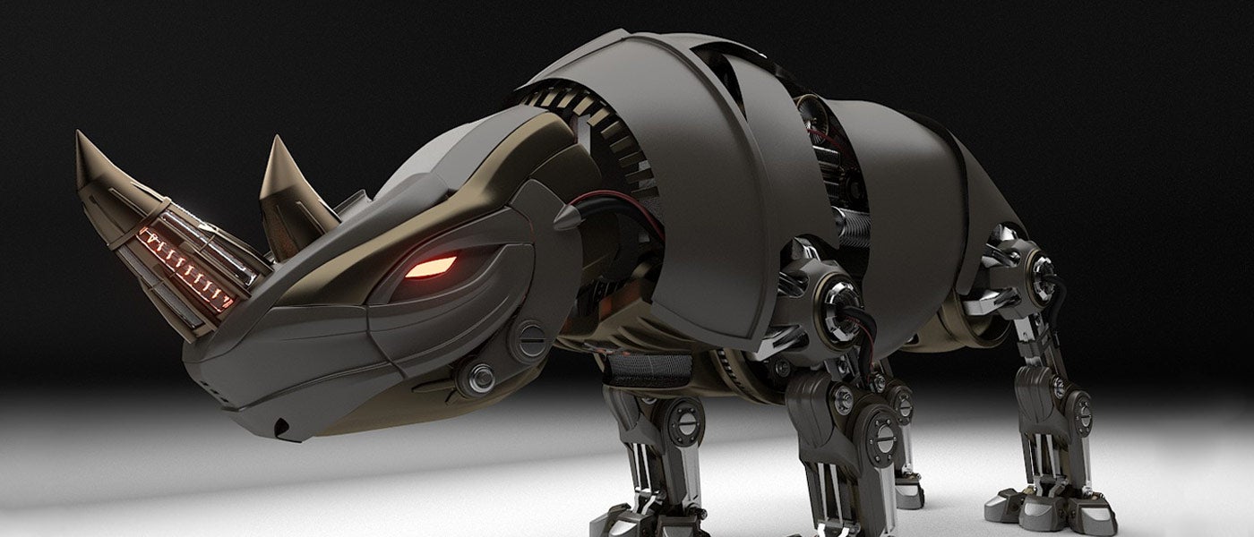 rhino poaching robots