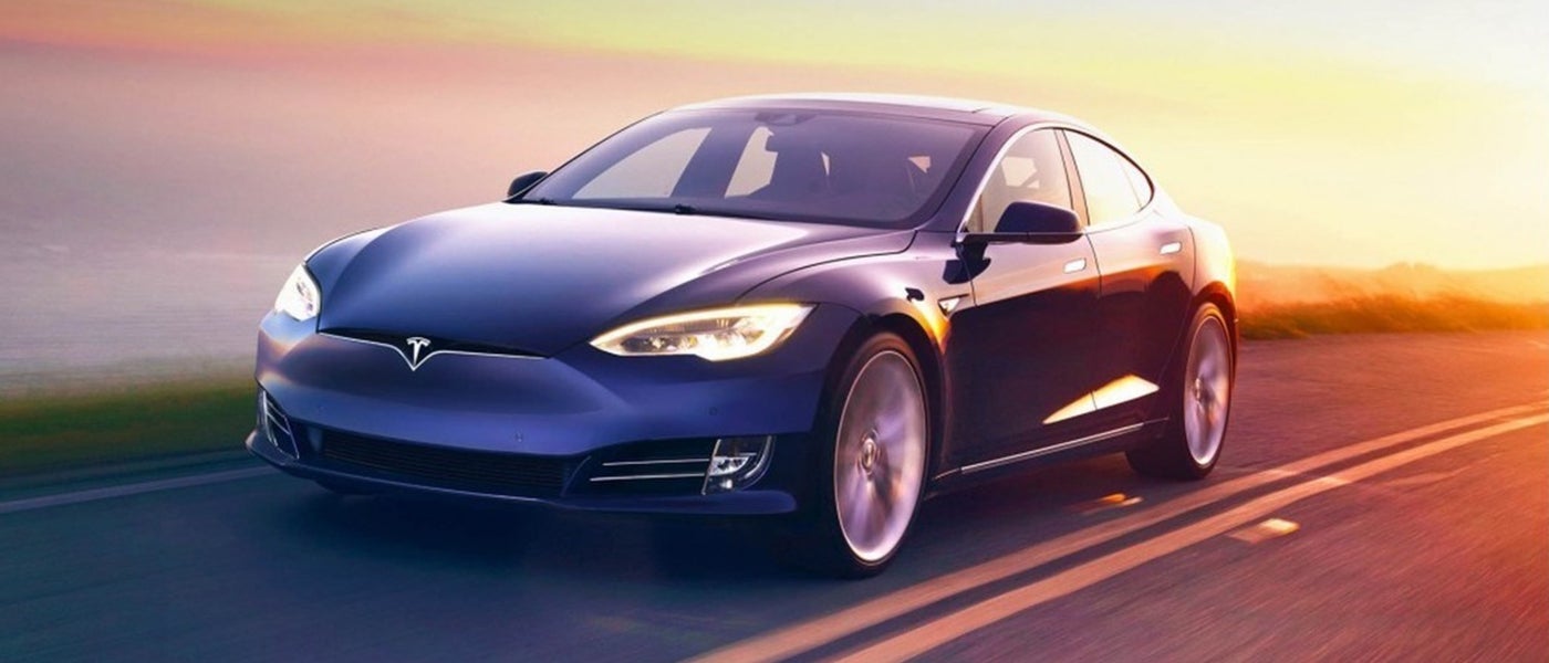 tesla faraday future p100d ev model s