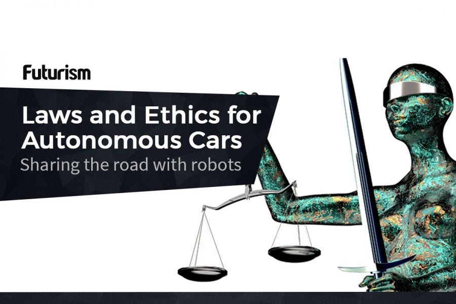 Laws and Ethics for Autonomous Cars