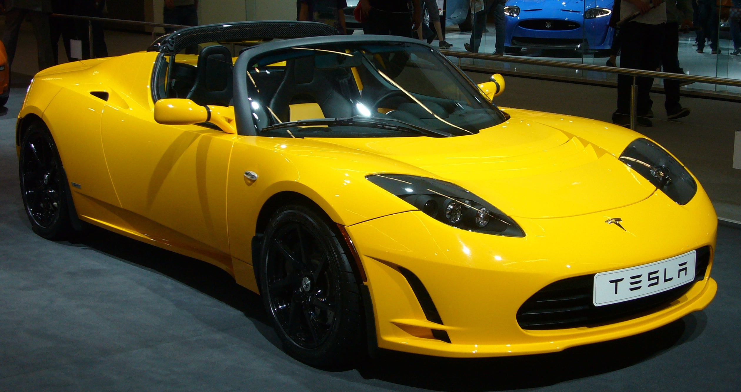 elon musk tesla roadster