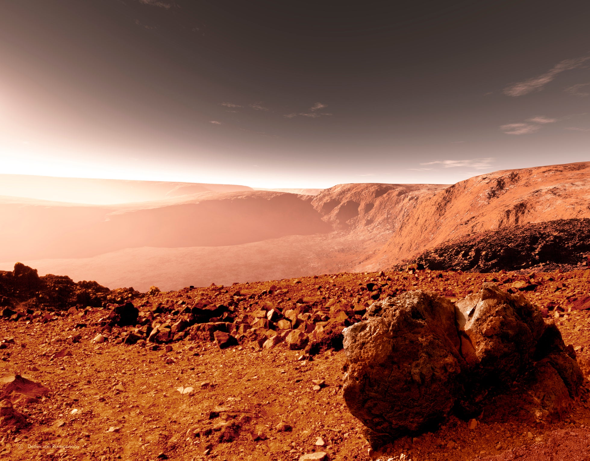 mars martian soil human colony