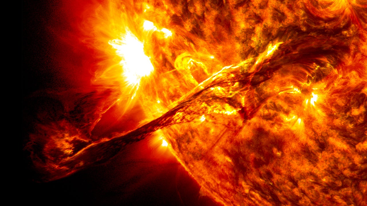 coronal mass ejections solar flares coronal jets breakout model