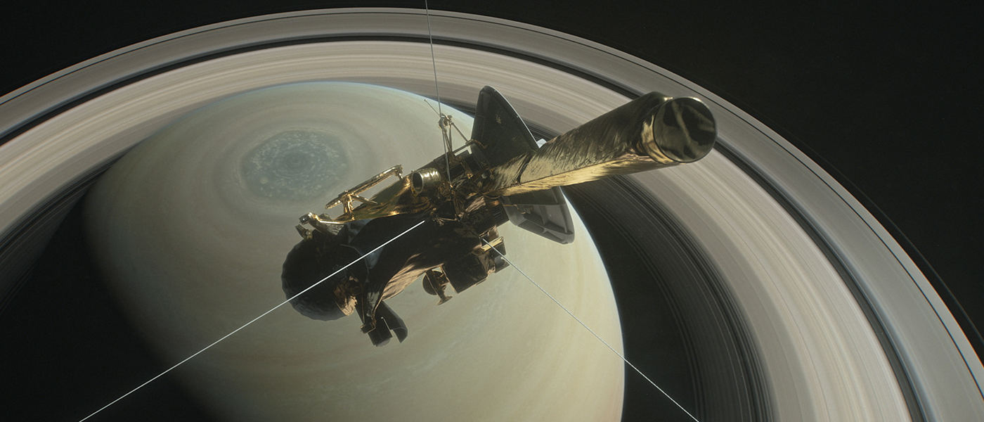 cassini spacecraft saturn enceladus titan