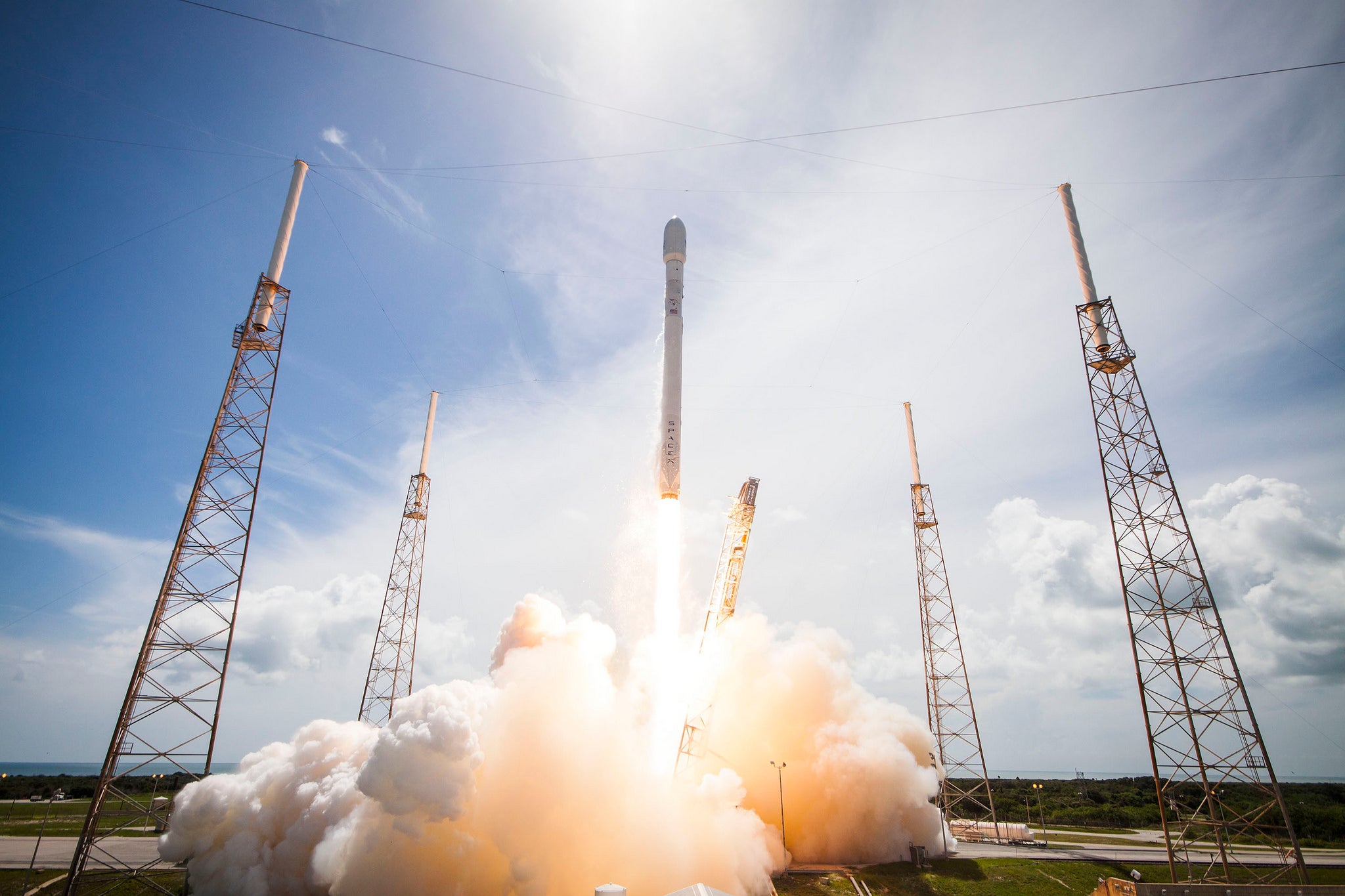 falcon heavy spacex elon musk commercial space travel