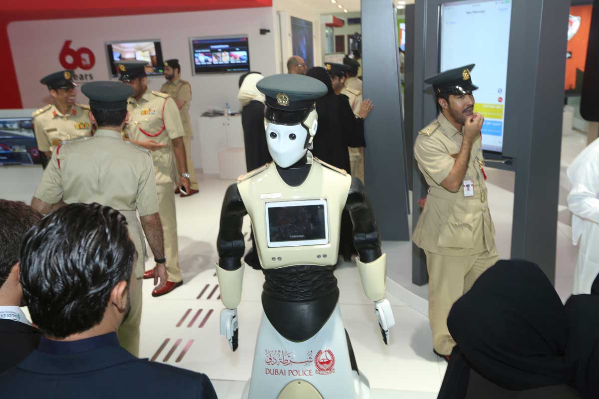 robot police dubai fedor