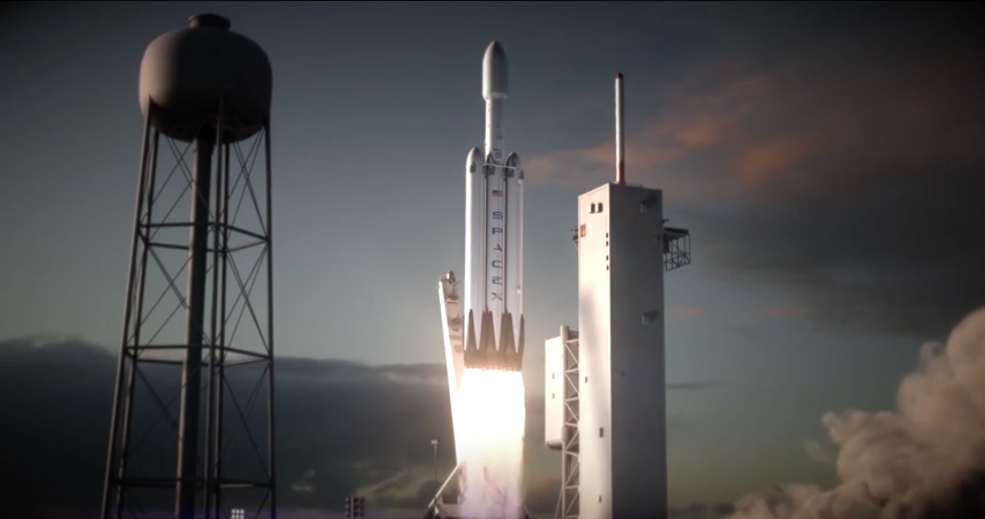 spacex falcon heavy reusable rockets