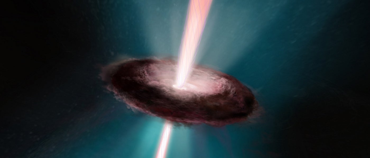 black hole plasma sun space