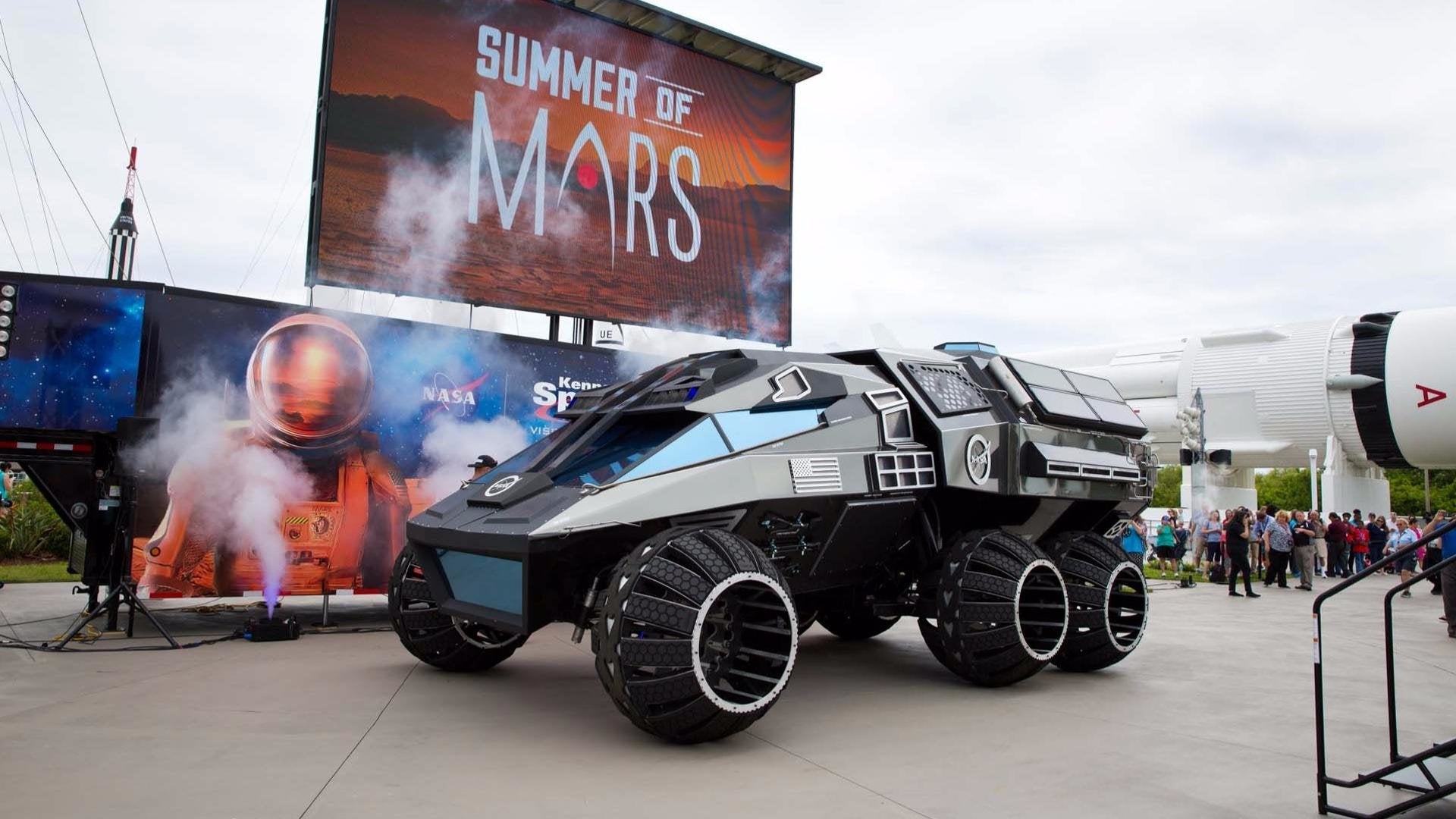 mars rover nasa space race