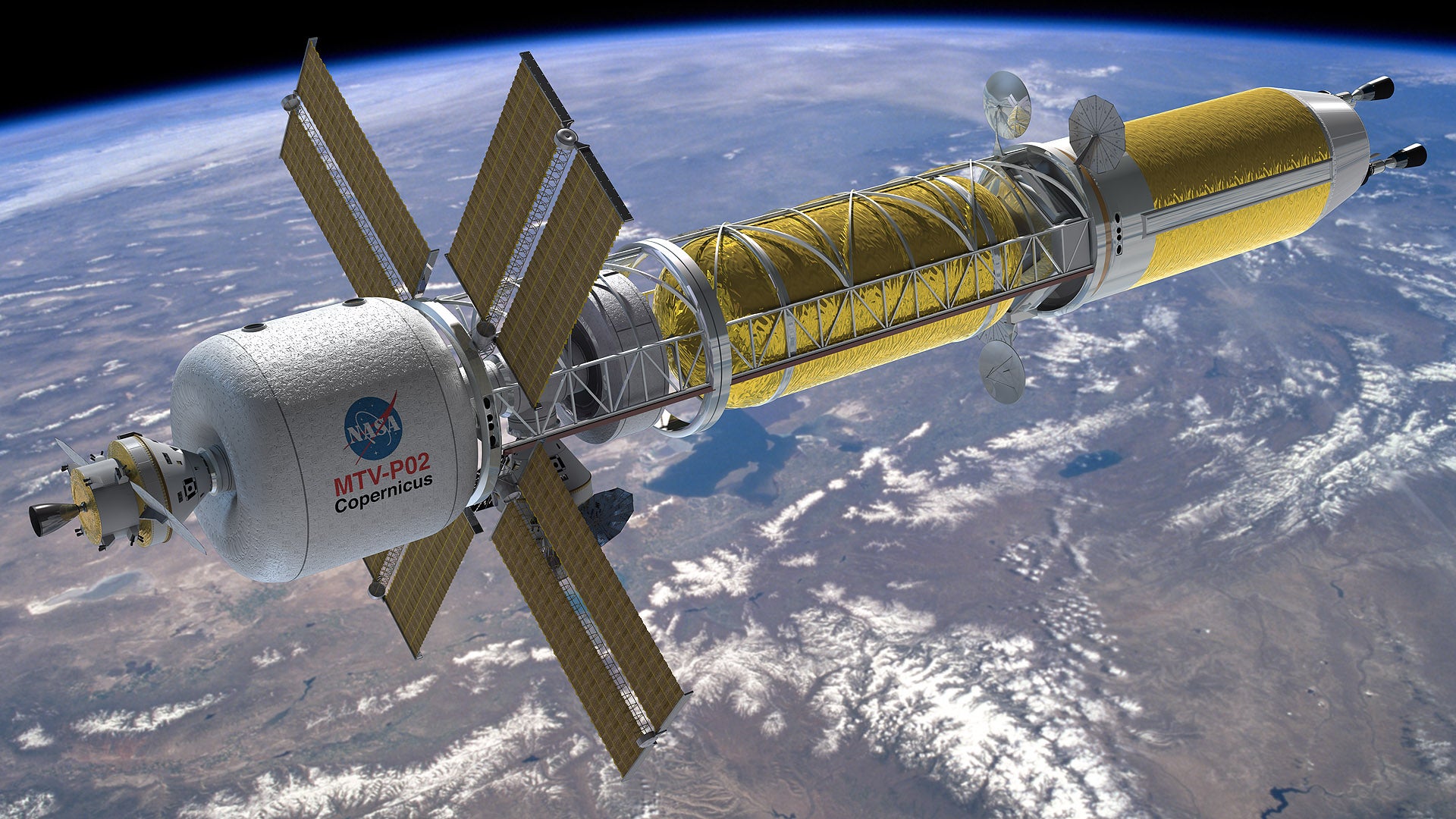 nuclear thermal propulsion mars missions nasa