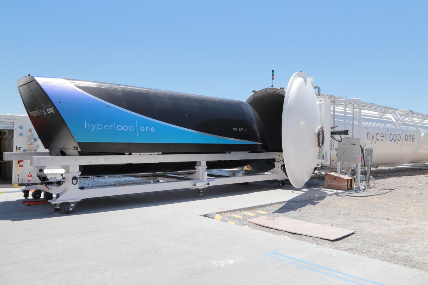 hyperloop one test shervin pishevar transport