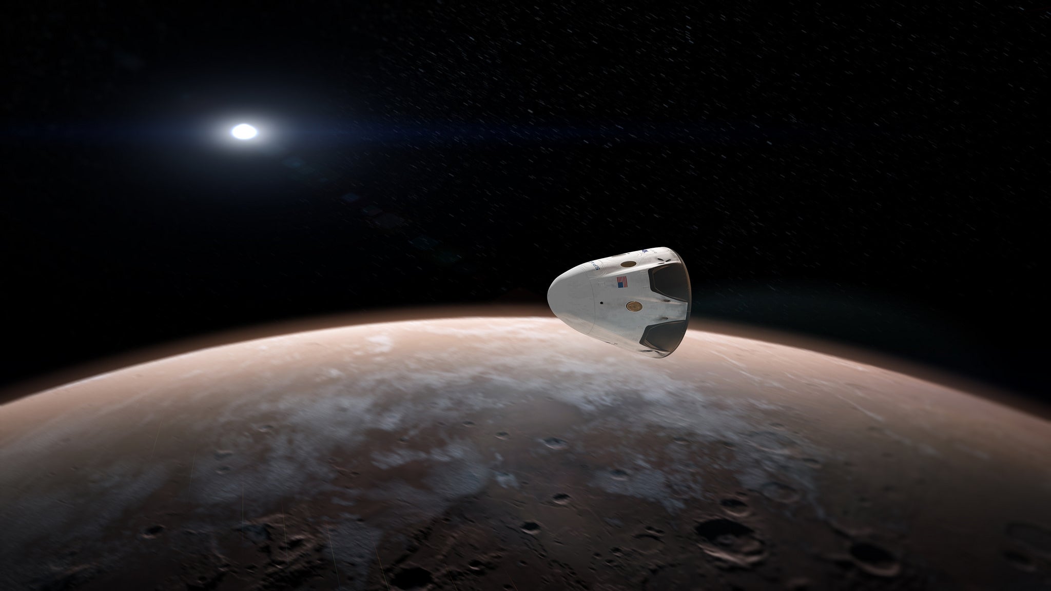 spacex elon musk iac 2017 mission to mars interplanetary transport system