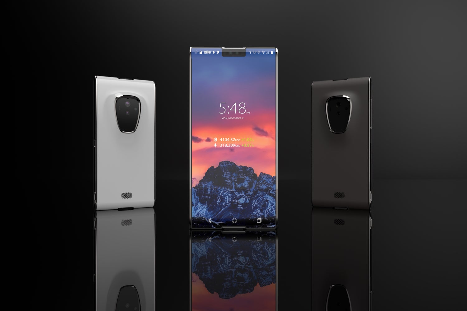 blockchain cryptocurrency finney smartphone