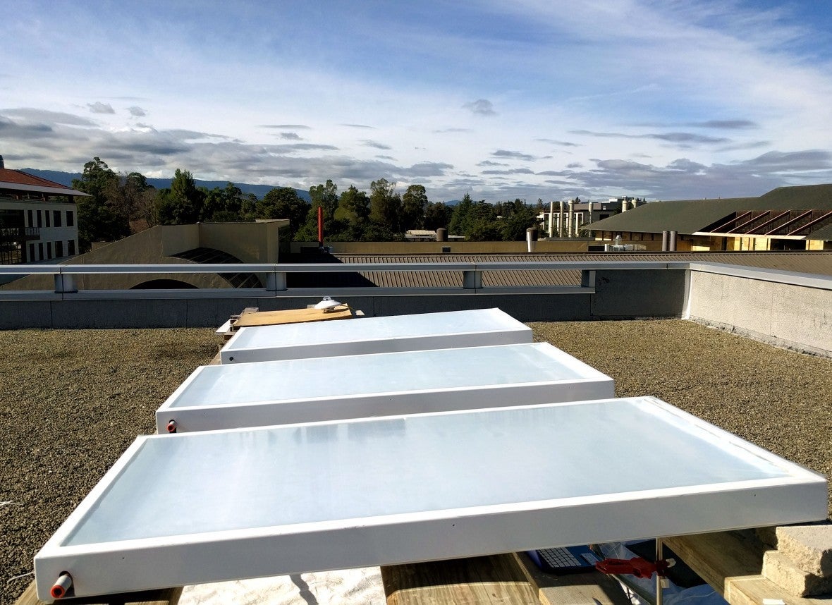 space cooling radiative cooling environmentally friendly
