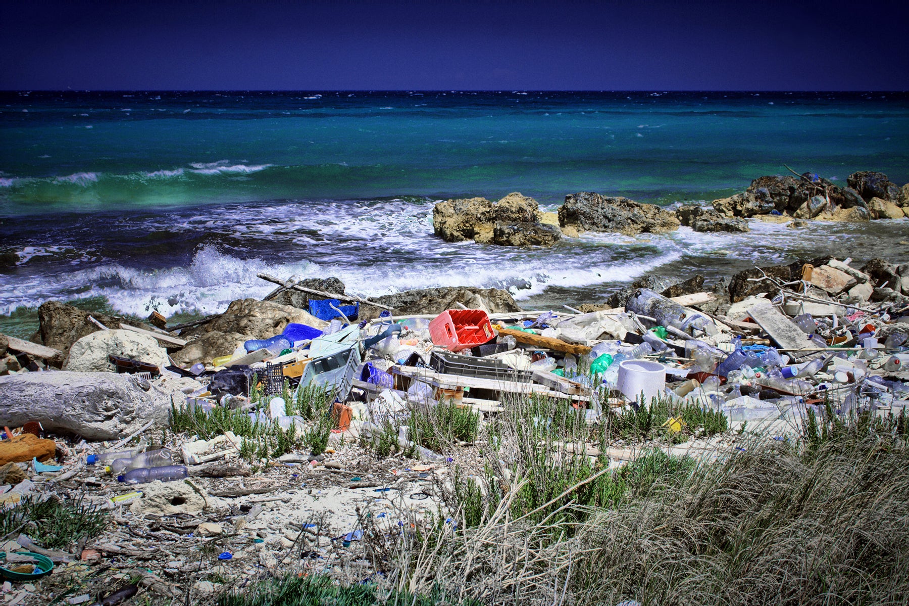 plastic pollution david attenborough plastic waste ocean