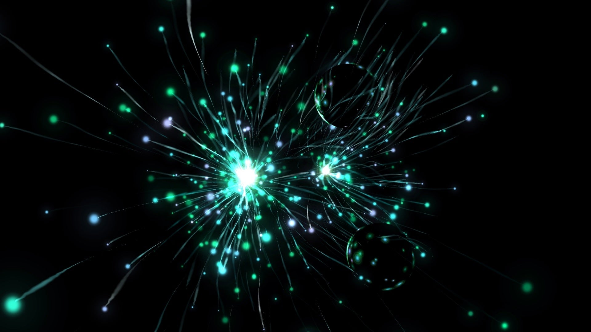electrons are round