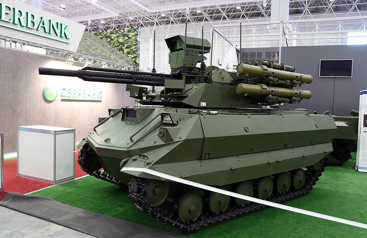 russia warfare nerekhta uran-9 vikhr