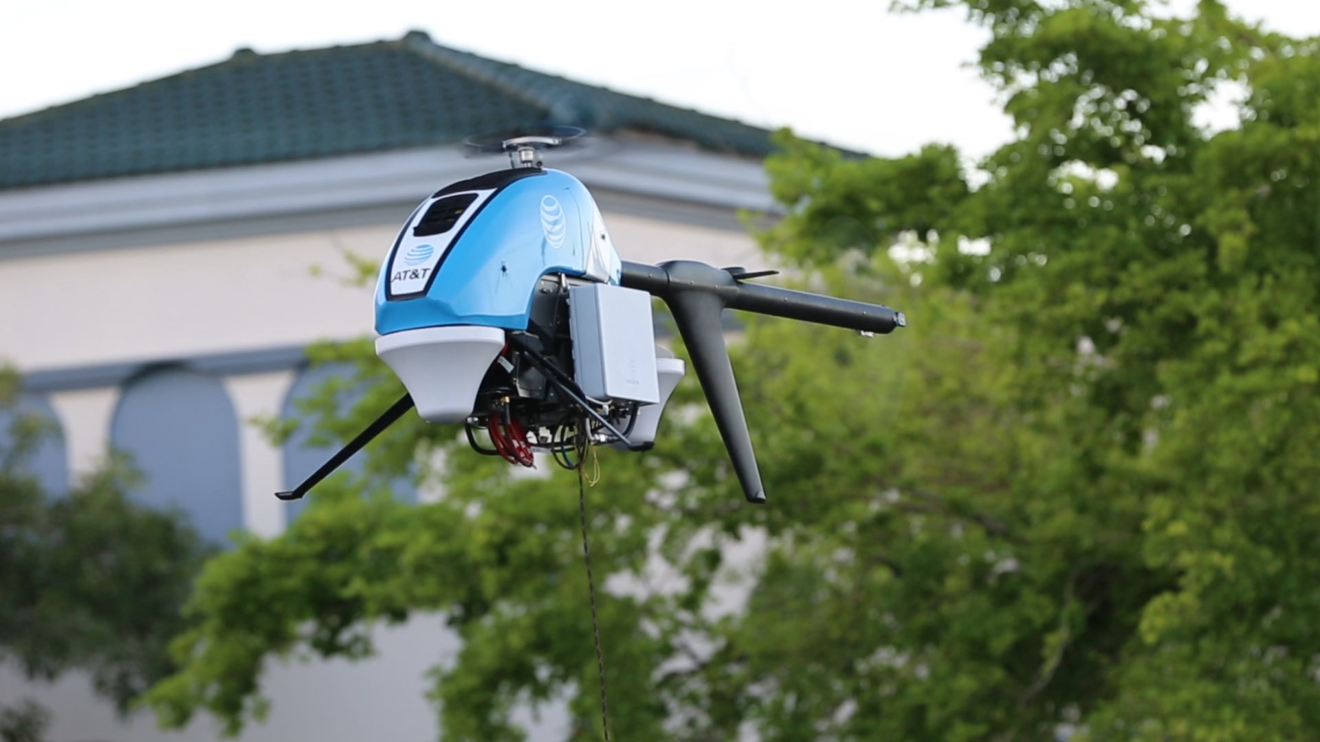 cellular drone puerto rico hurricane maria at&t