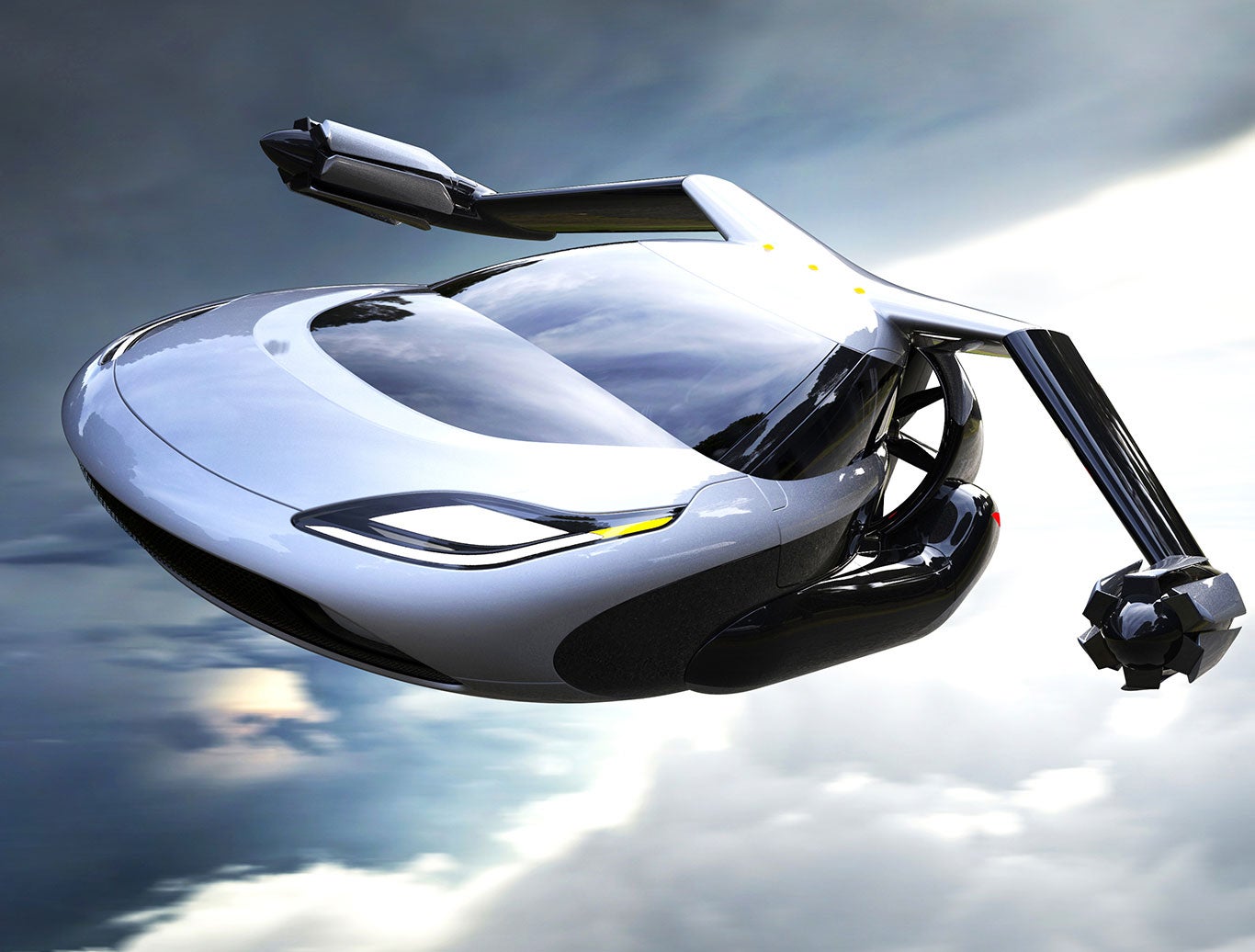 flying car volvo vtol