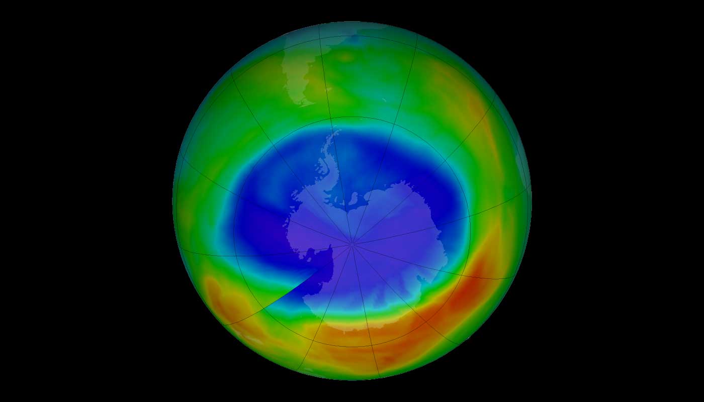 Hole in the ozone layer