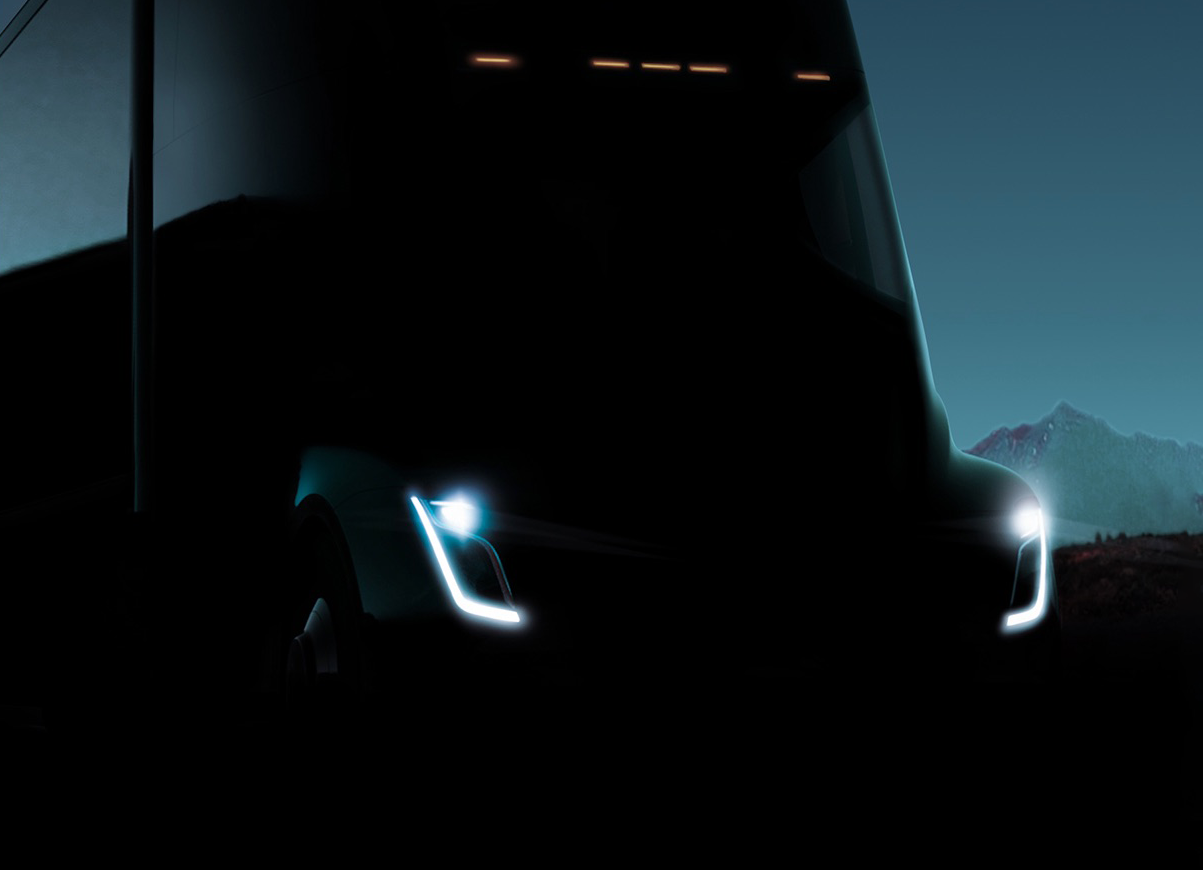 Tesla's electric semi truck
