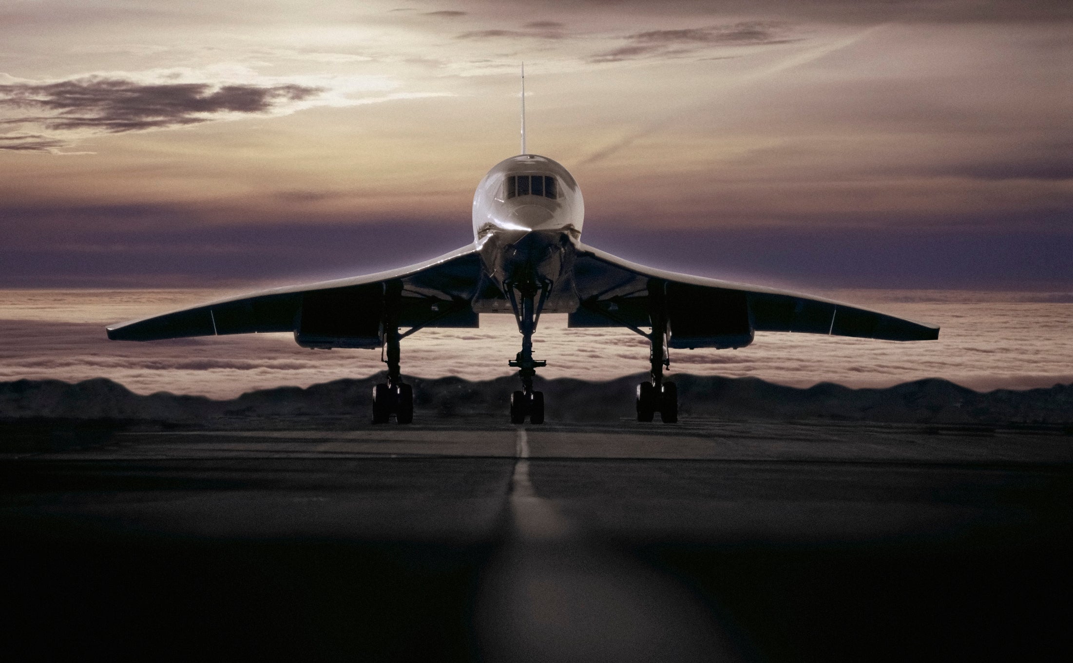 Supersonic flight is made possible by huge jets.