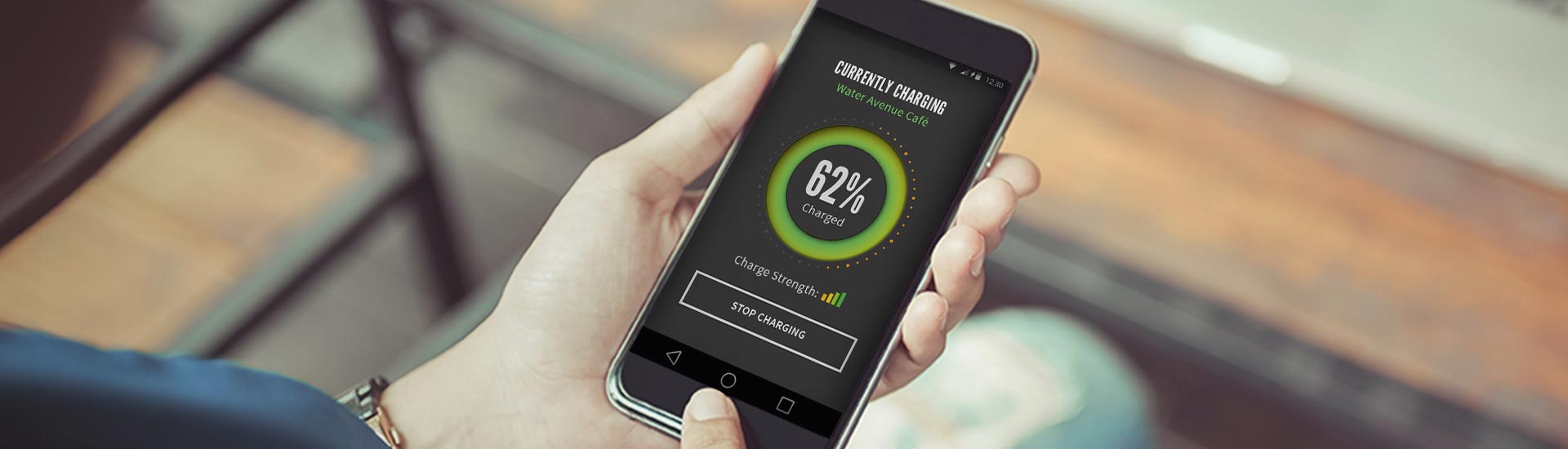 wireless charging mobile device wattup distance charging