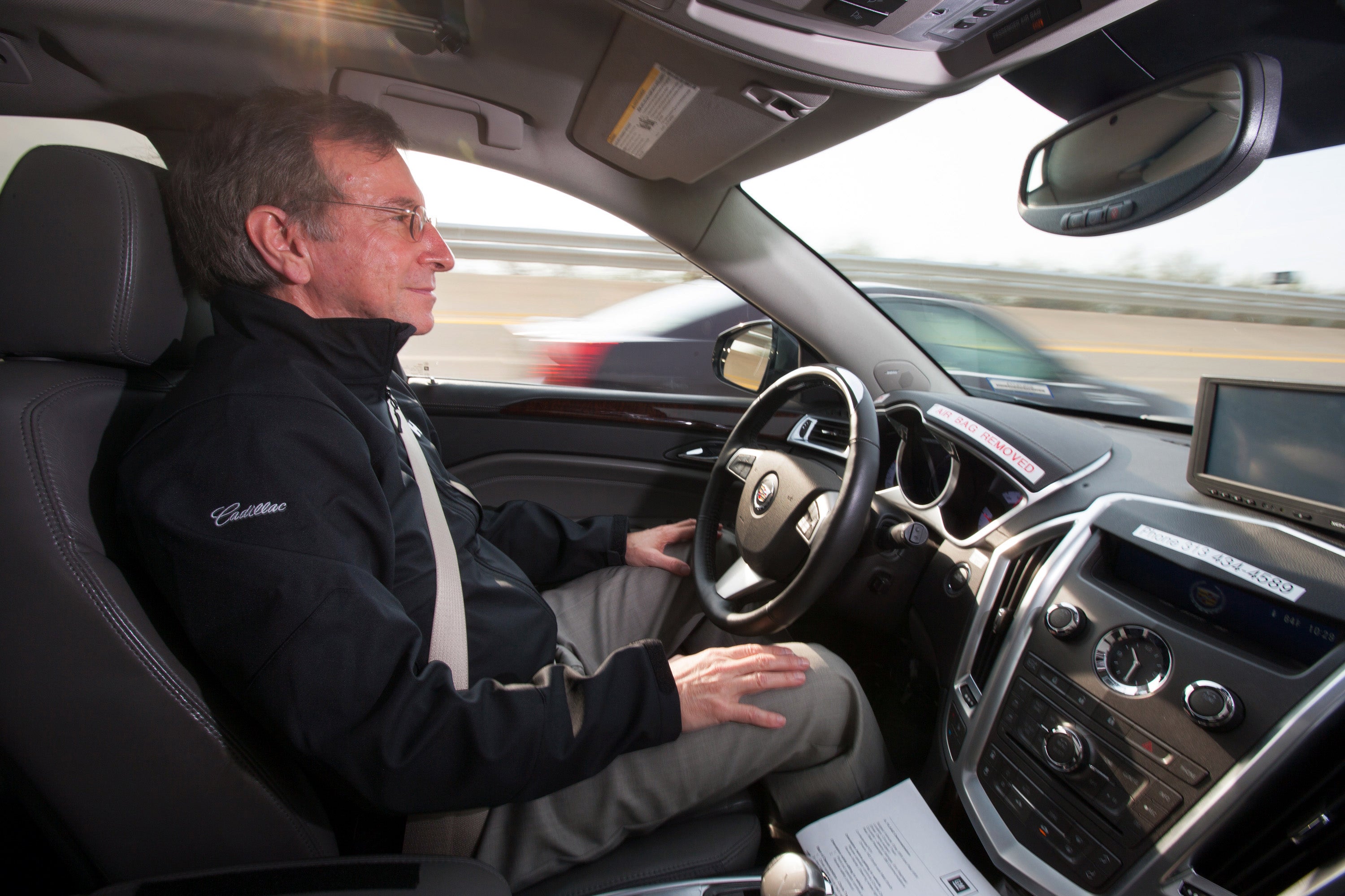 riding in self-driving cars