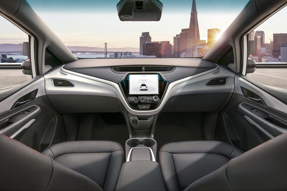 autonomous vehicles general motors driverless cars chevy bolt cruise av