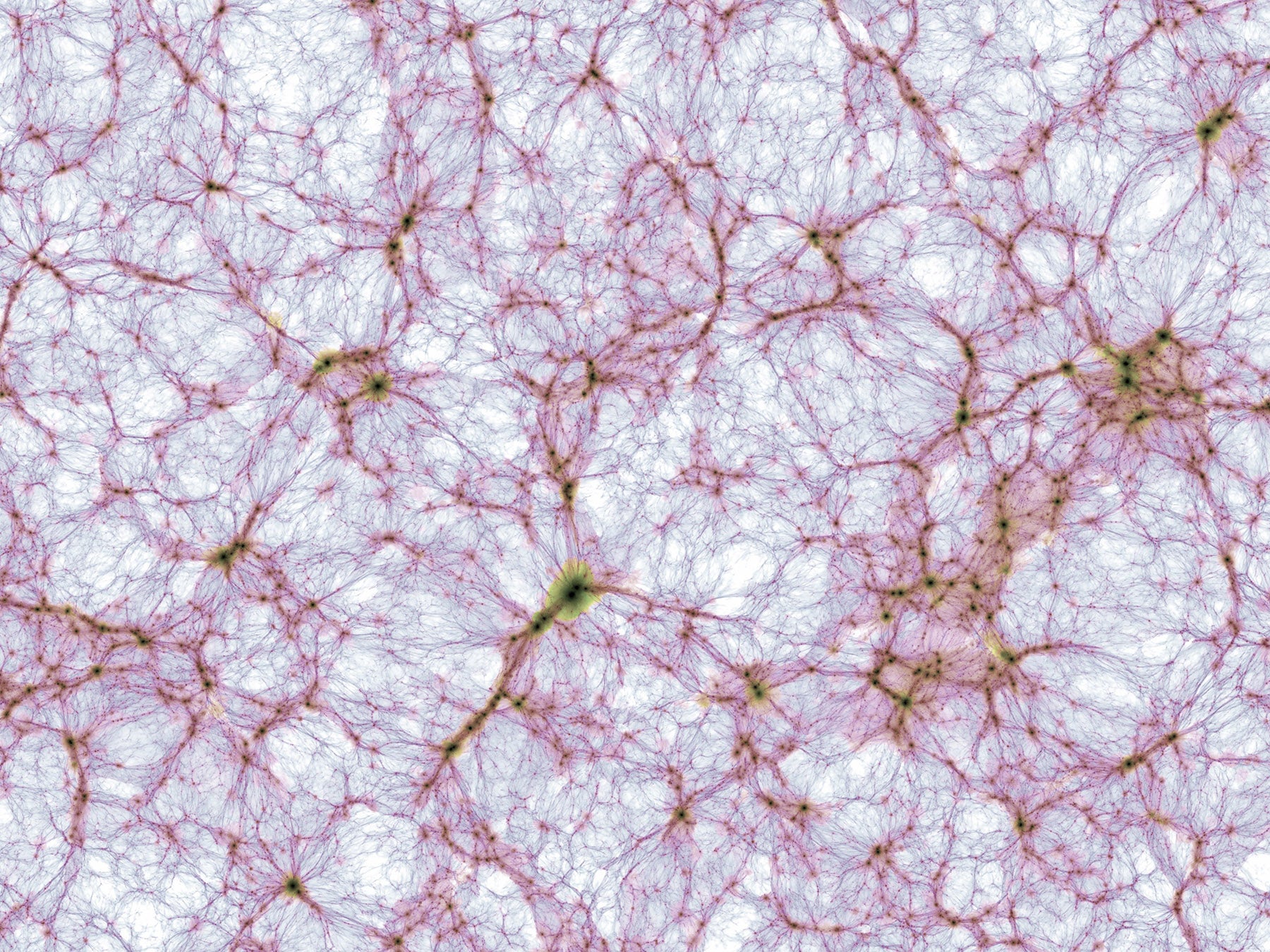 simulation universe dark matter black holes