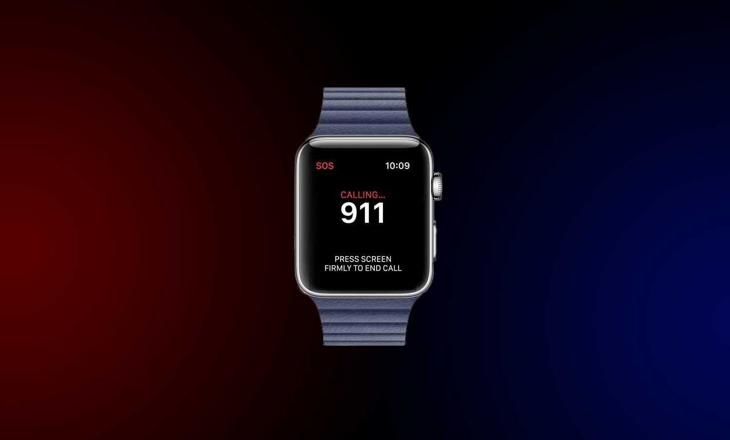 apple apple watch emergency sos
