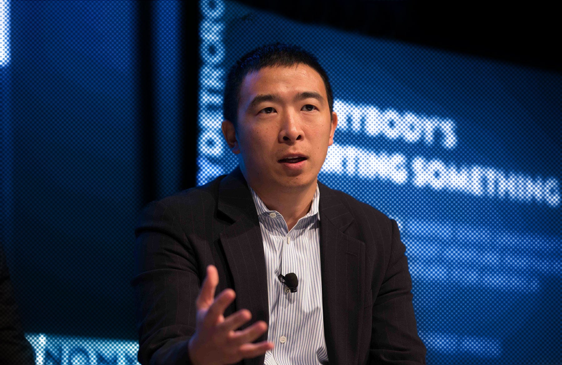 2020 Presidential candidate Andrew Yang supports universal basic income