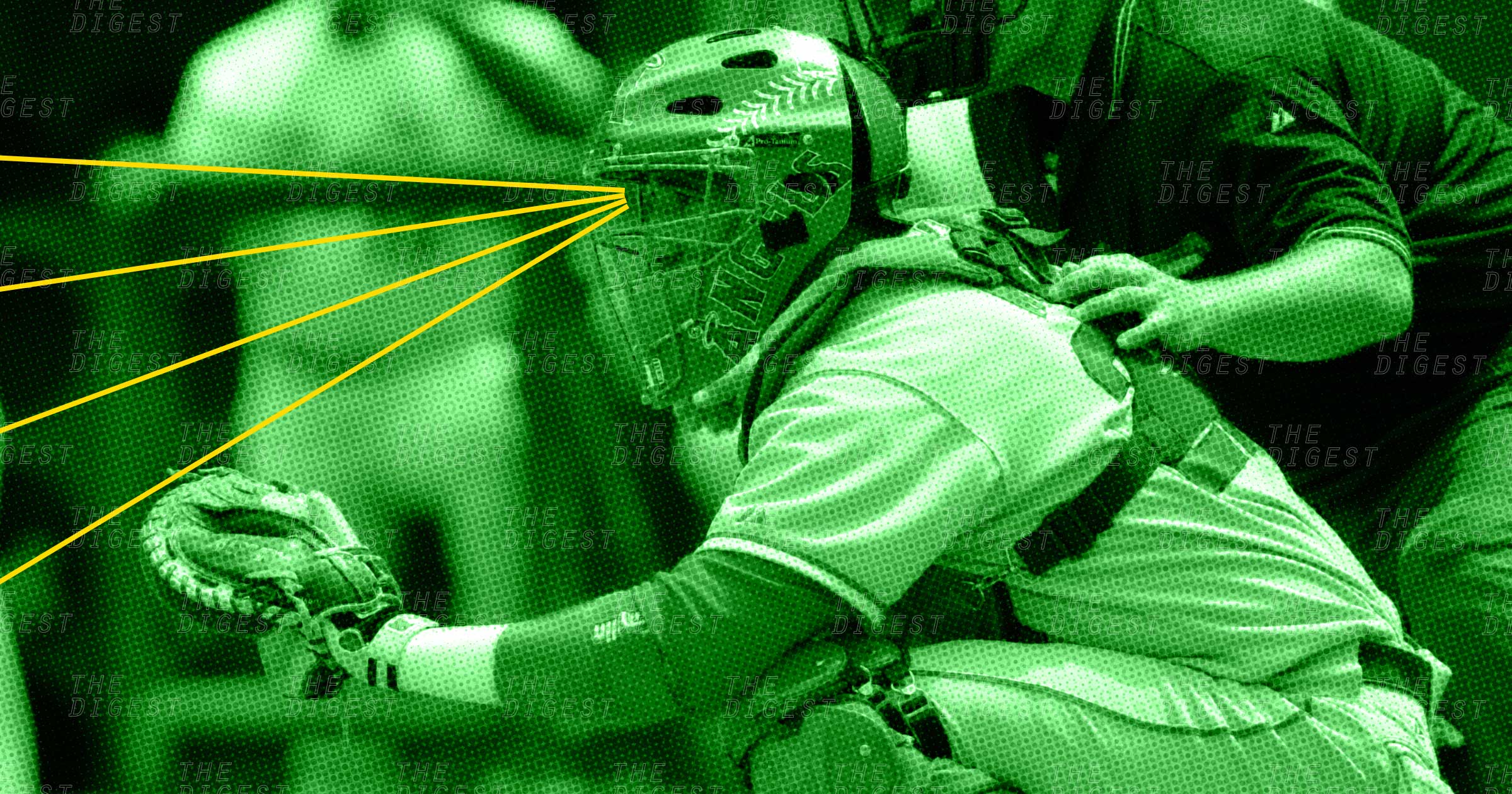 A baseball player got ejected from a game after saying that players would prefer an electronic strike zone to human umpires.