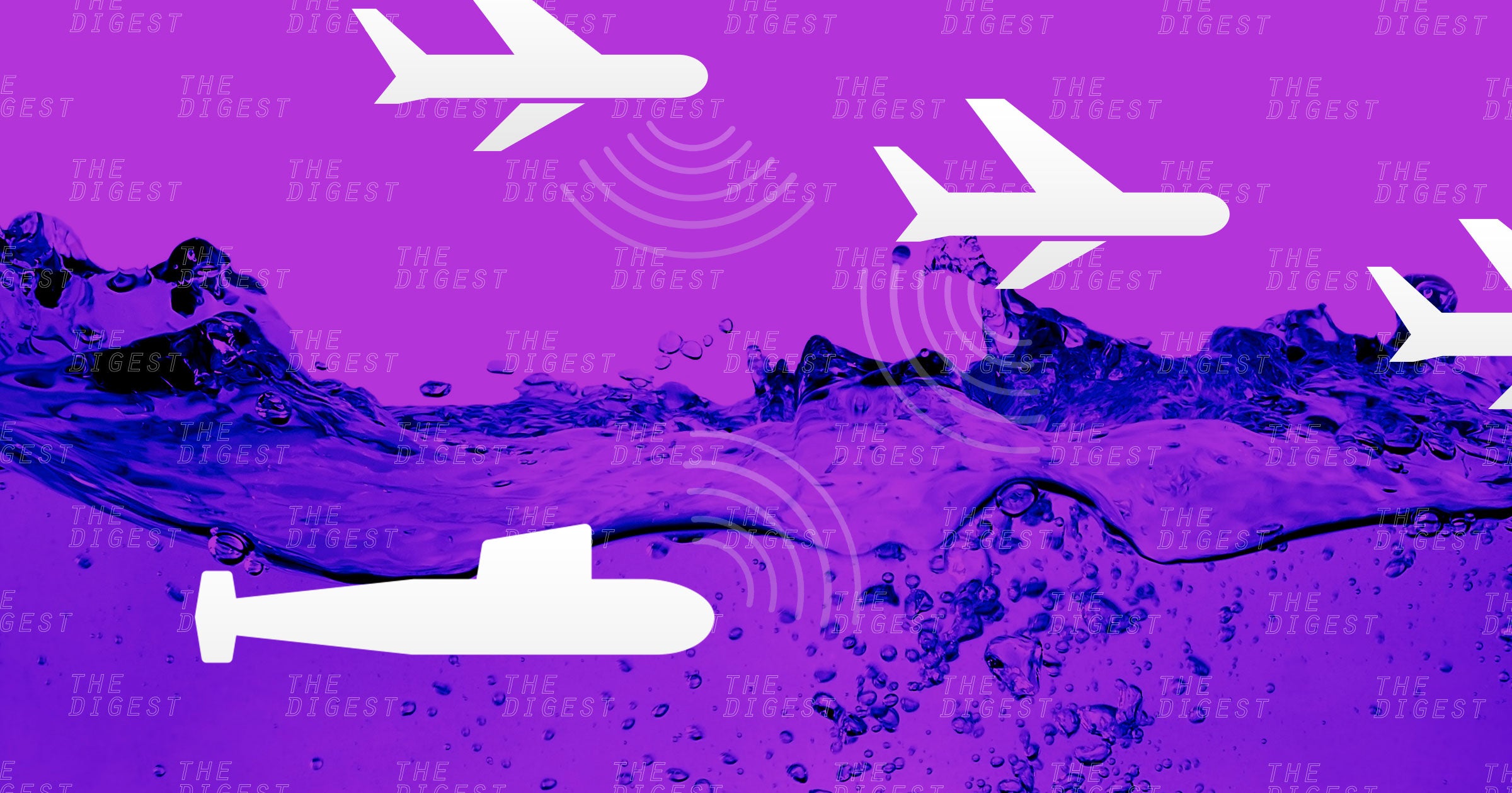 MIT researchers have created an underwater communication system that would allow submarines to transmit data directly to planes.