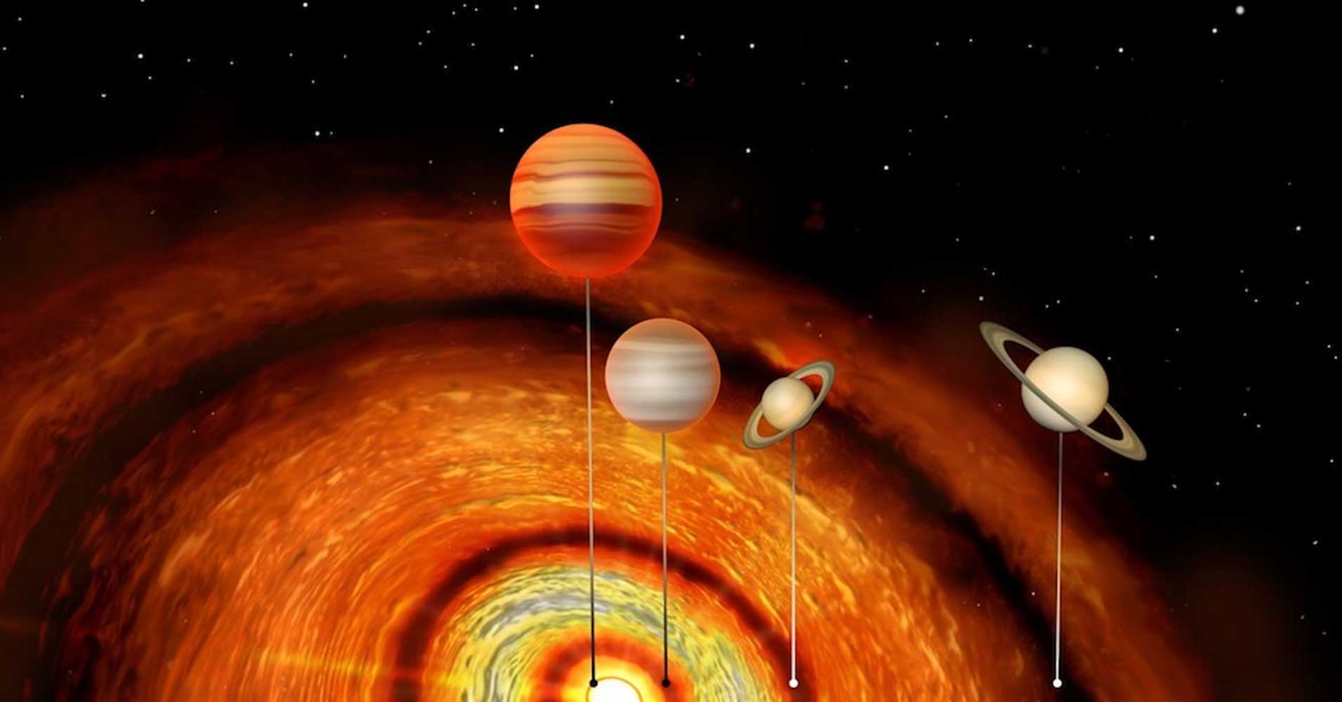 CI Tau is a small star. But new research shows that its planets are absolute units, dwarfing the largest planets in our own system by an enormous margin.