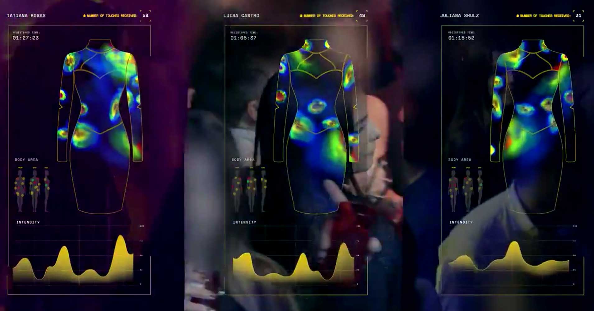 A smart dress that detects every time its wearer is touched shines a spotlight on sexual harassment in Ogilvy's "Dress for Respect" video.