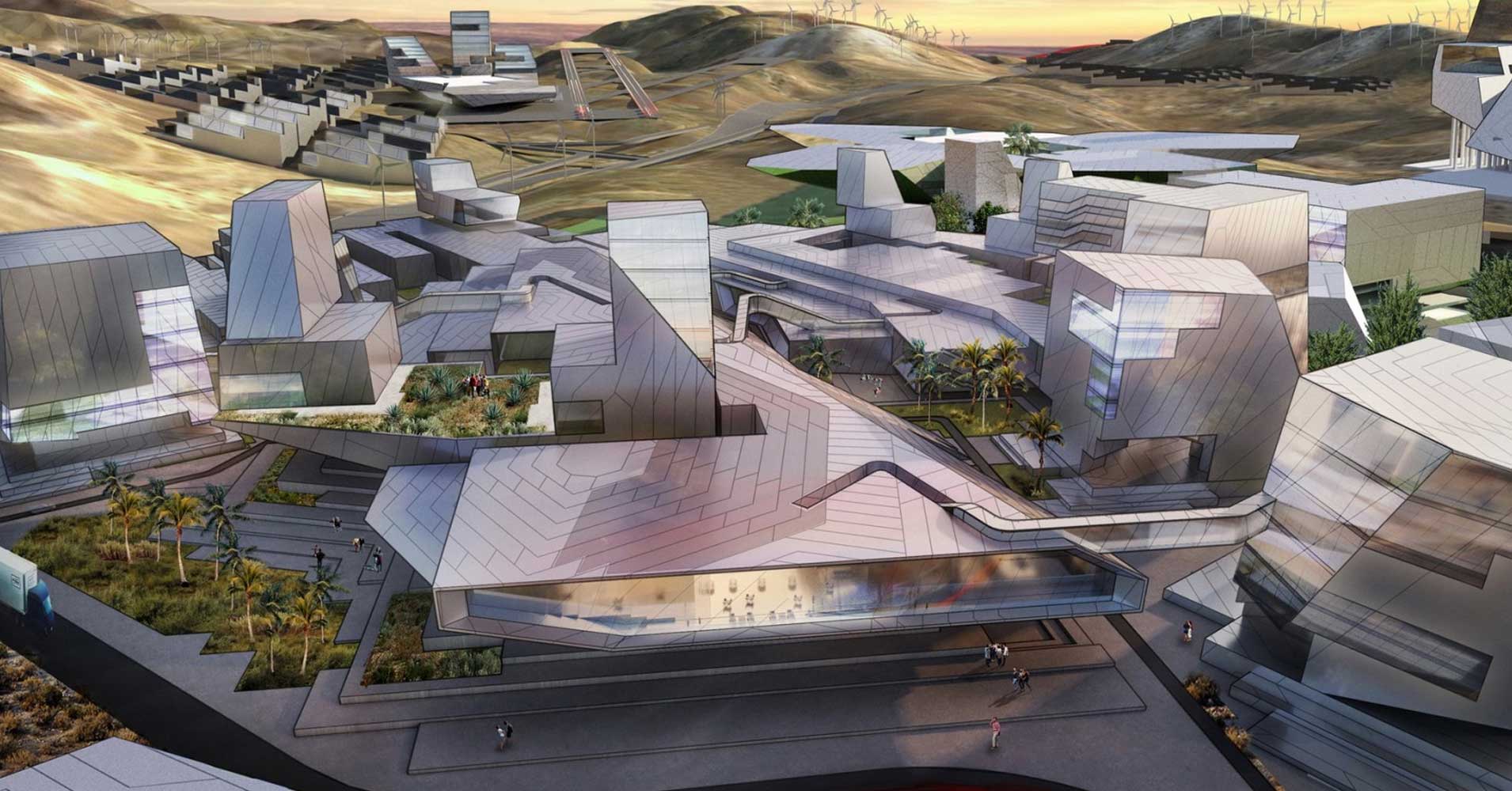 Cryptocurrency millionaire Jeffrey Berns is building a blockchain city in the Nevada desert surrounding Tesla's Gigafactory.