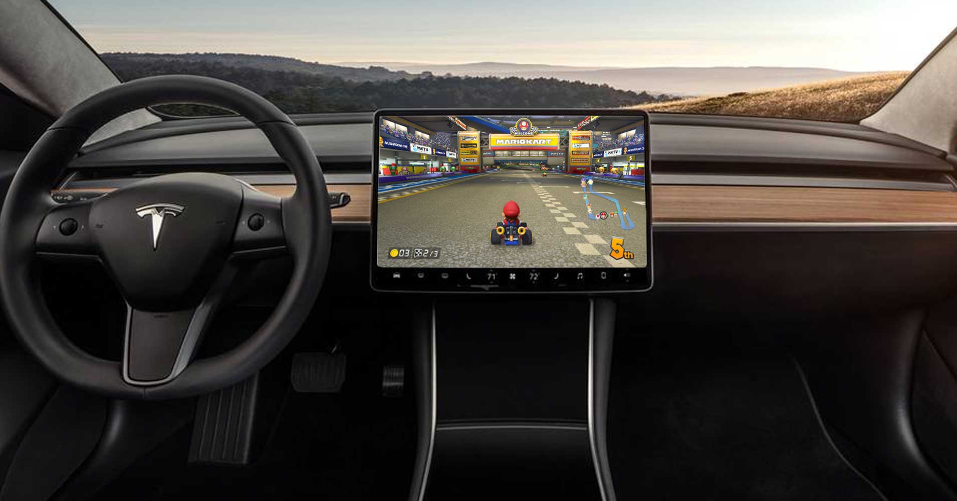 Elon Musk admitted he tried to get a license to Mario Kart for every Tesla car. But Nintendo didn't play ball.
