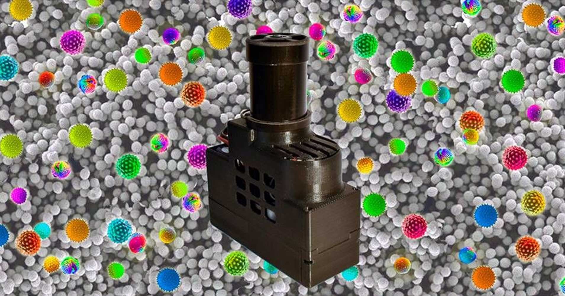 A new gadget uses machine learning to identify pollen and spores — and it could eventually give you a better sense of the air you're breathing.