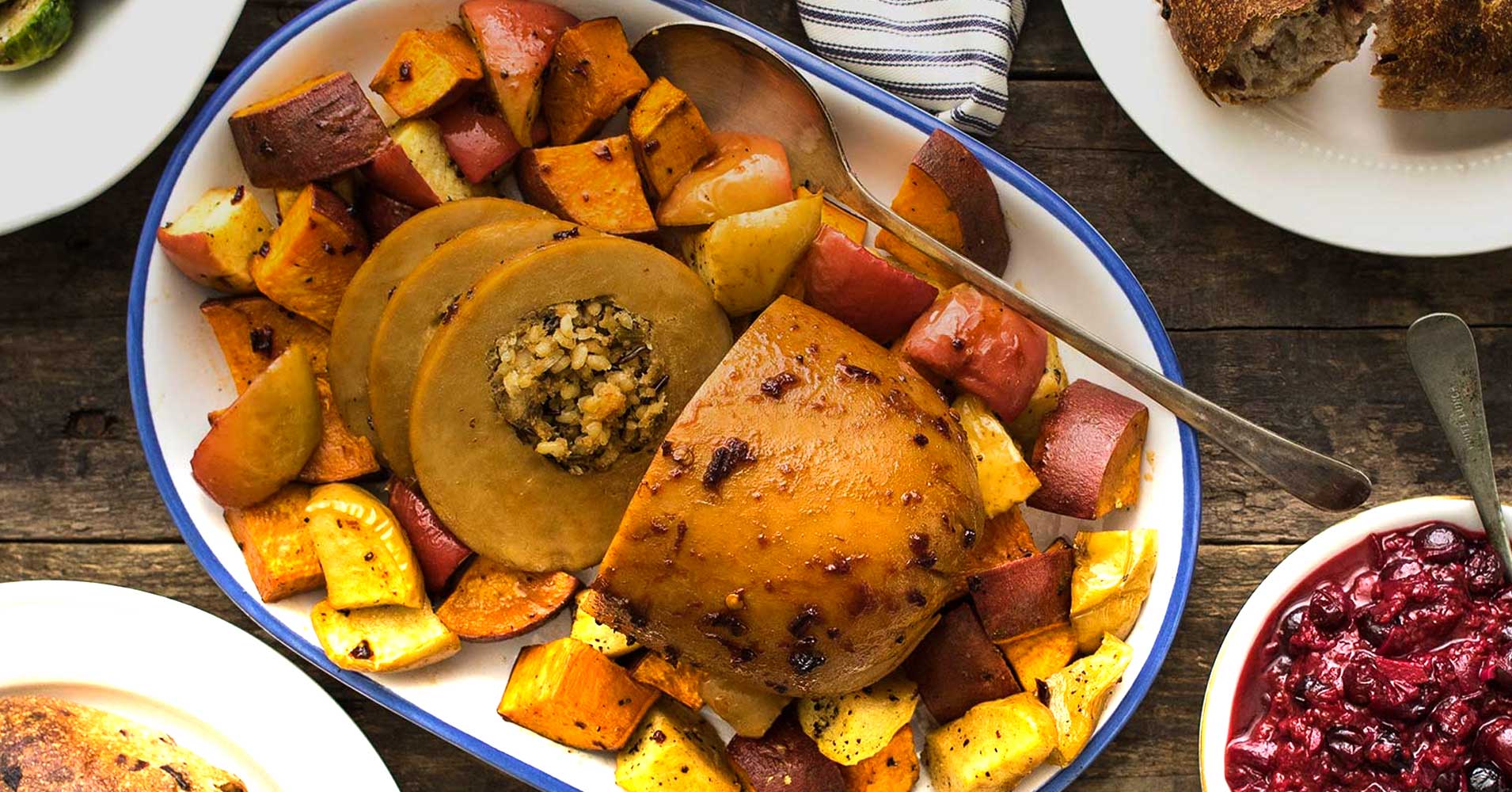 This Thanksgiving, families across the country will be roasting Torfurkys, Field Roasts and other fake meat in addition to genuine turkeys.